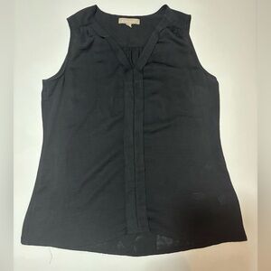 Banana Republic Black Sleeveless Blouse. Size 4.